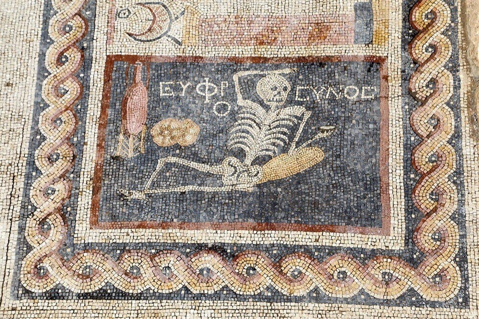 The ancients knew what they were talking about. - Mosaic, Skeleton