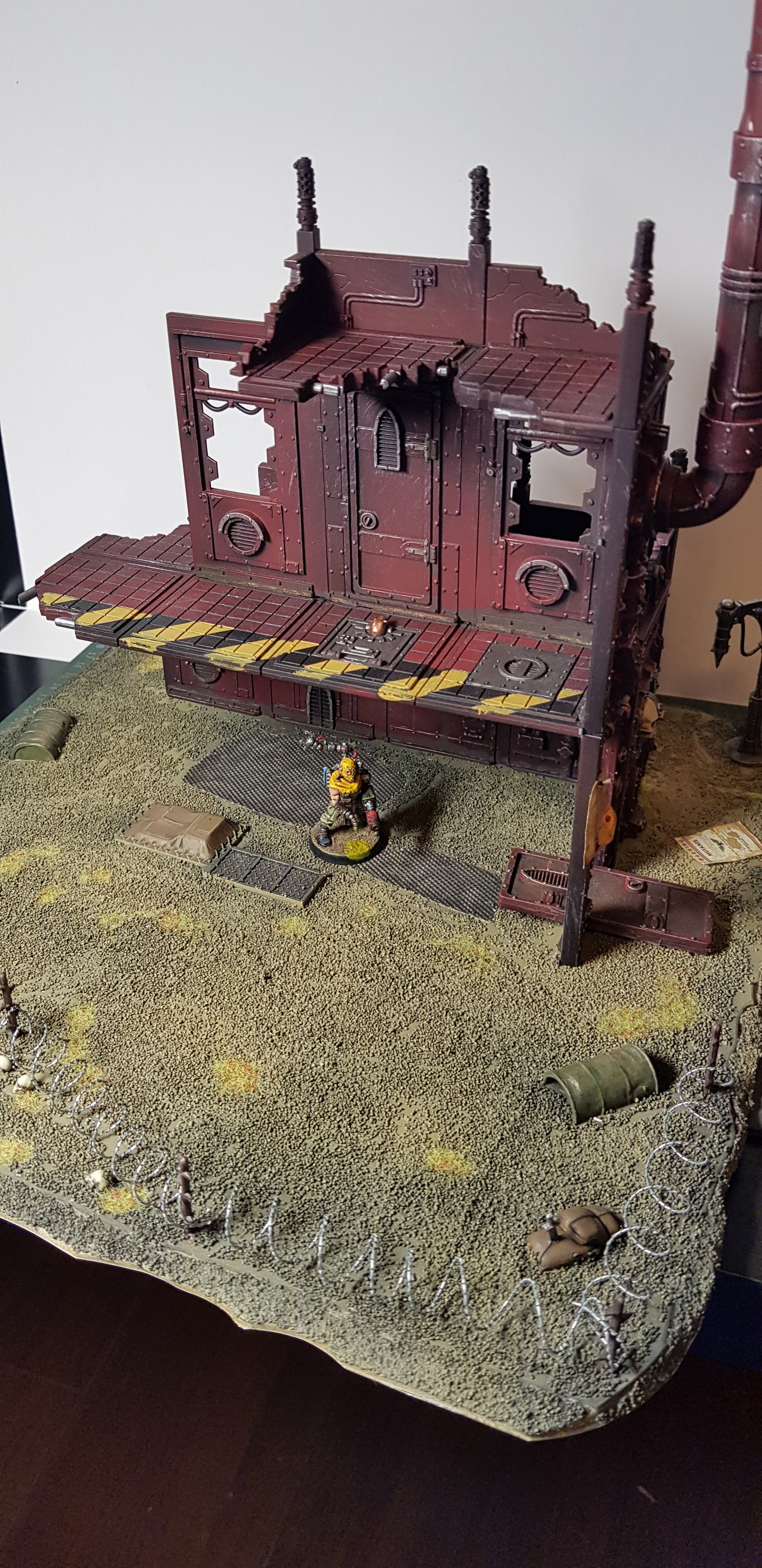 Cultists and some terrain - My, Warhammer 40k, Wh miniatures, Longpost