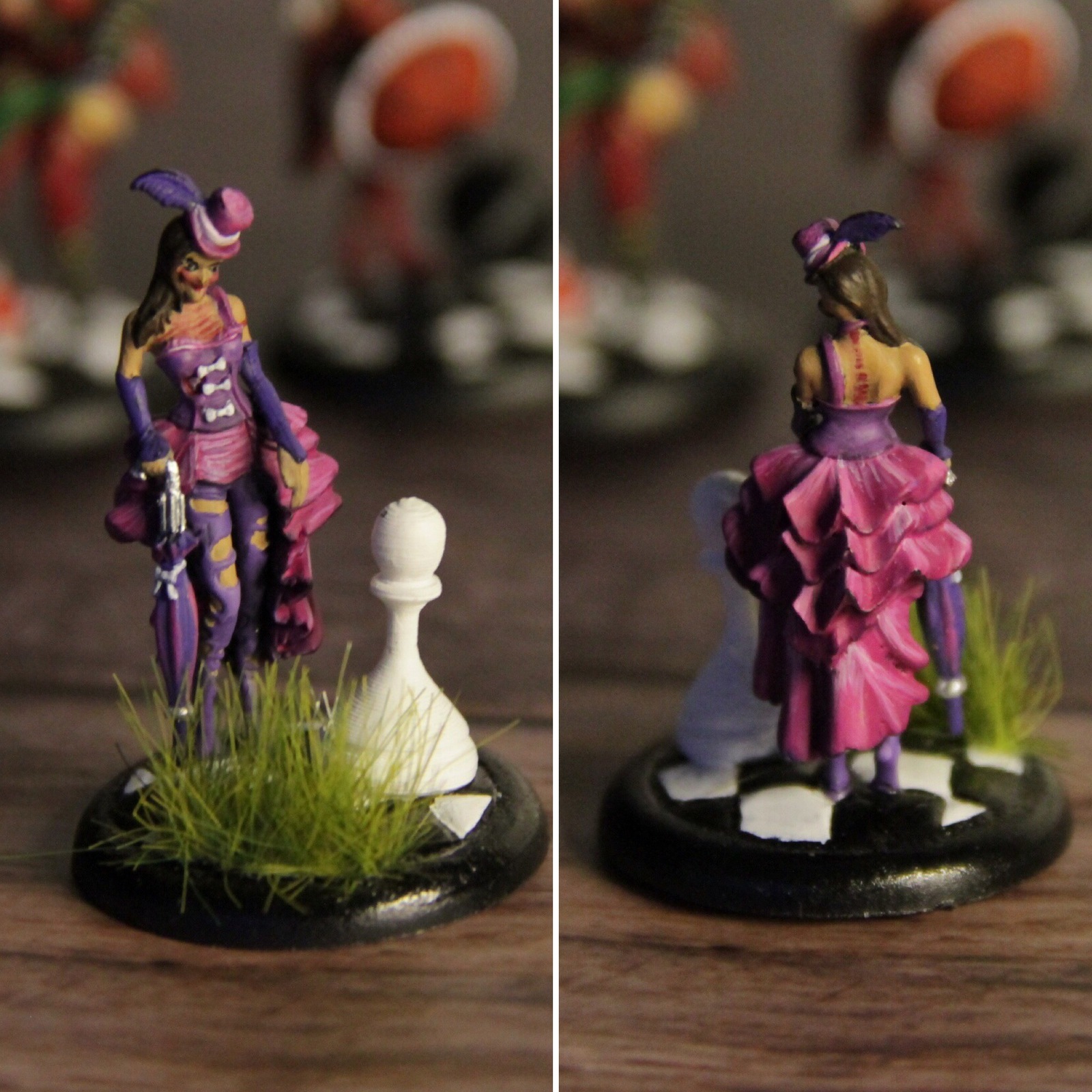 Not the Wonderland anymore. - My, Malifaux, Painting miniatures, Miniature, Wargame, Wargaming, Wonderland, Longpost, Board games