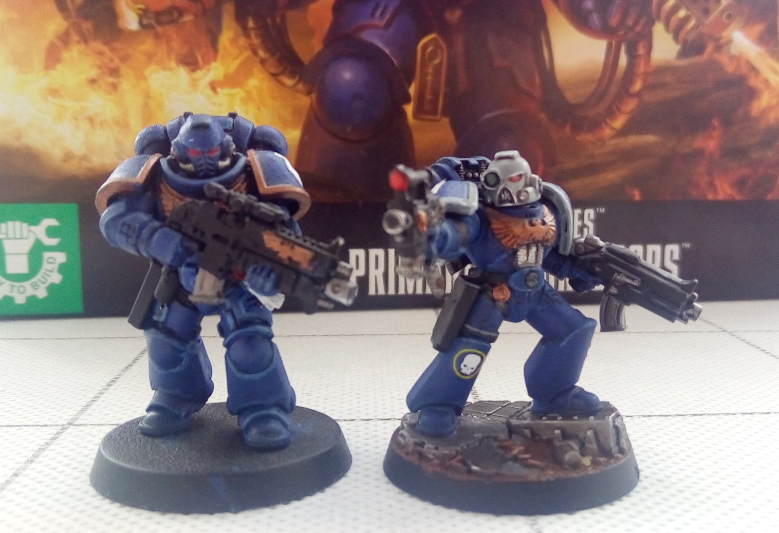 Space marine heroes, brother Garus - My, Ultramarines, Warhammer 40k, Longpost