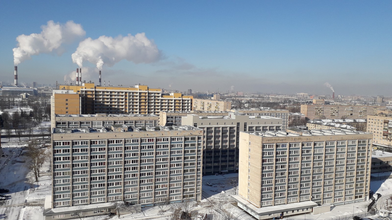 Steep and not very views from the balconies of Petersburg skyscrapers. - My, , View from the balcony, Saint Petersburg, Longpost, Routine