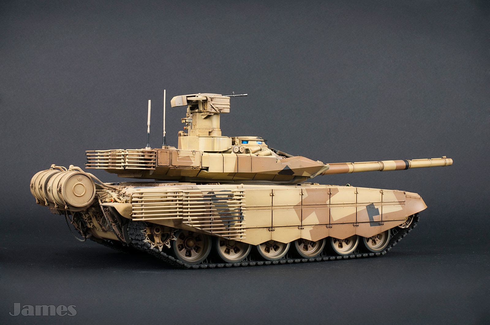 T-90MS - My, Stand modeling, , , Russian tank, Models, Test build, Longpost, t-90, Camouflage