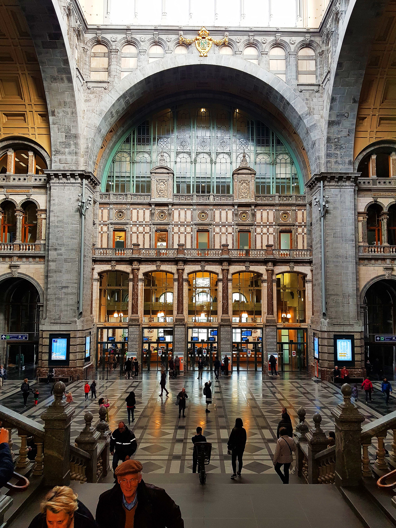 The most beautiful train station in Europe - My, Railway station, railway station, Antwerp, Flanders, Architecture, Longpost, Belgium