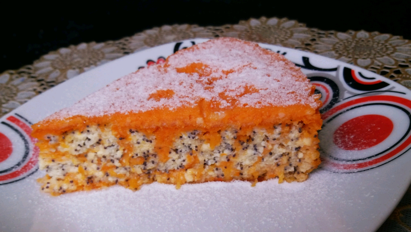 Cottage cheese casserole with pumpkin and poppy seeds. - My, , Bakery products, Video, Pumpkin, Poppy, Casserole, Recipe, Baking with cottage cheese