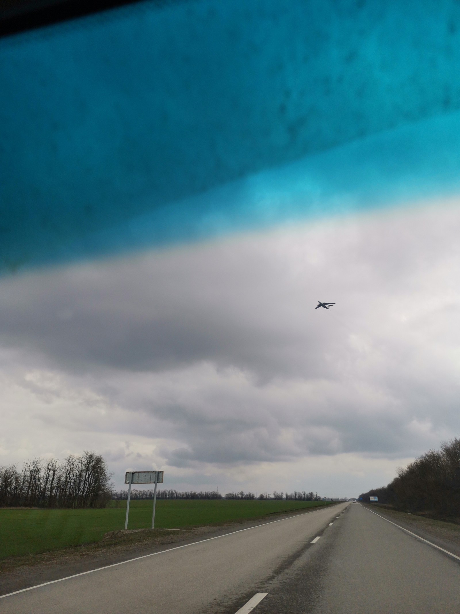 Landscape - My, Landscape, Airplane, Road