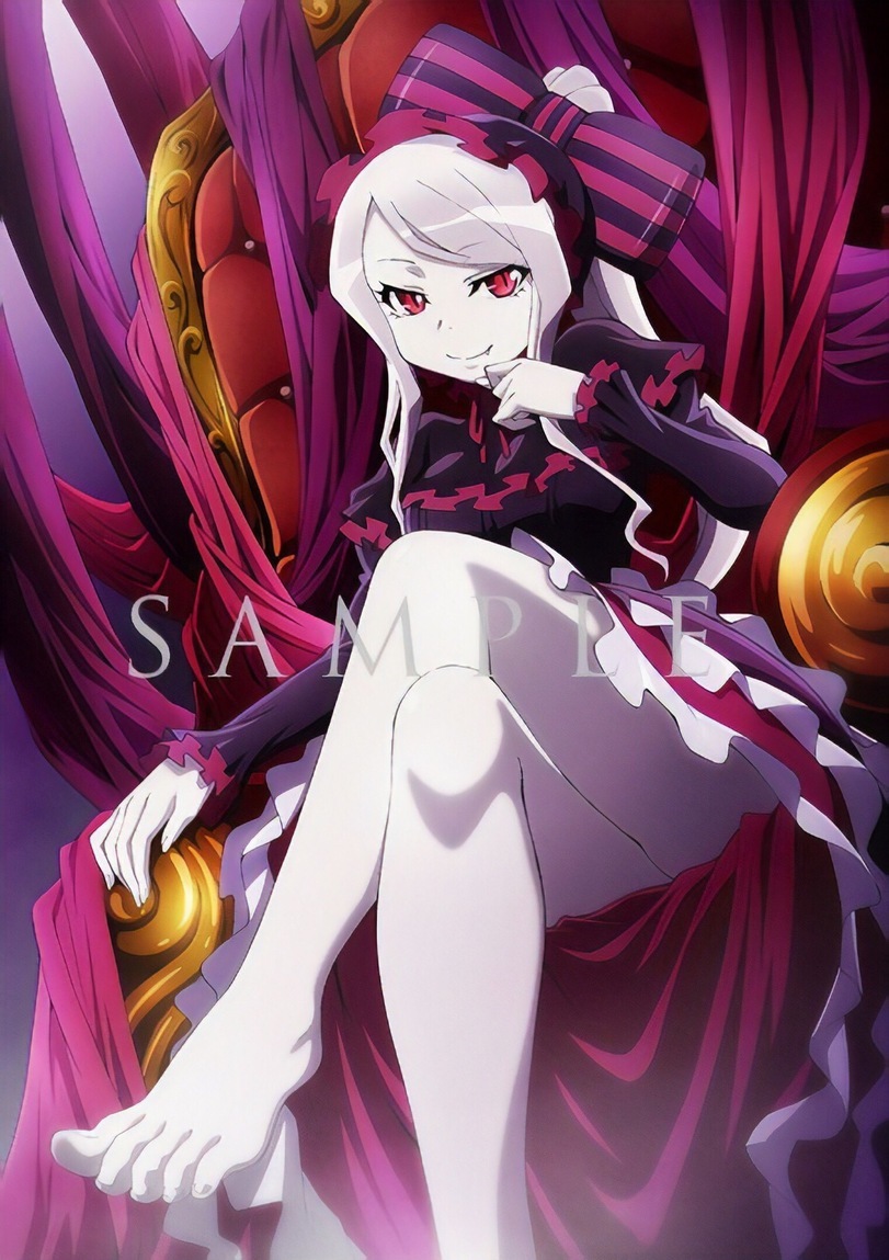 The female half of the guards of Nazarick - NSFW, Anime, Albedo, Shalltear bloodfallen, Aura Bella Fiora, Anime art, Longpost, Overlord