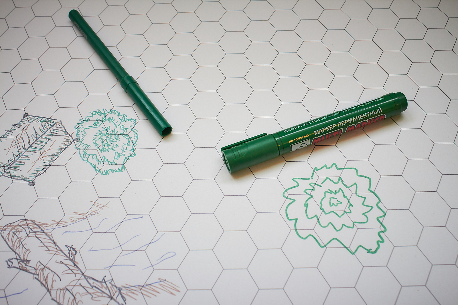 About the choice of markers for drawing on the playing mat - My, , Testing, , RPG, Tabletop role-playing games, Desktop wargame, Playing field, Longpost