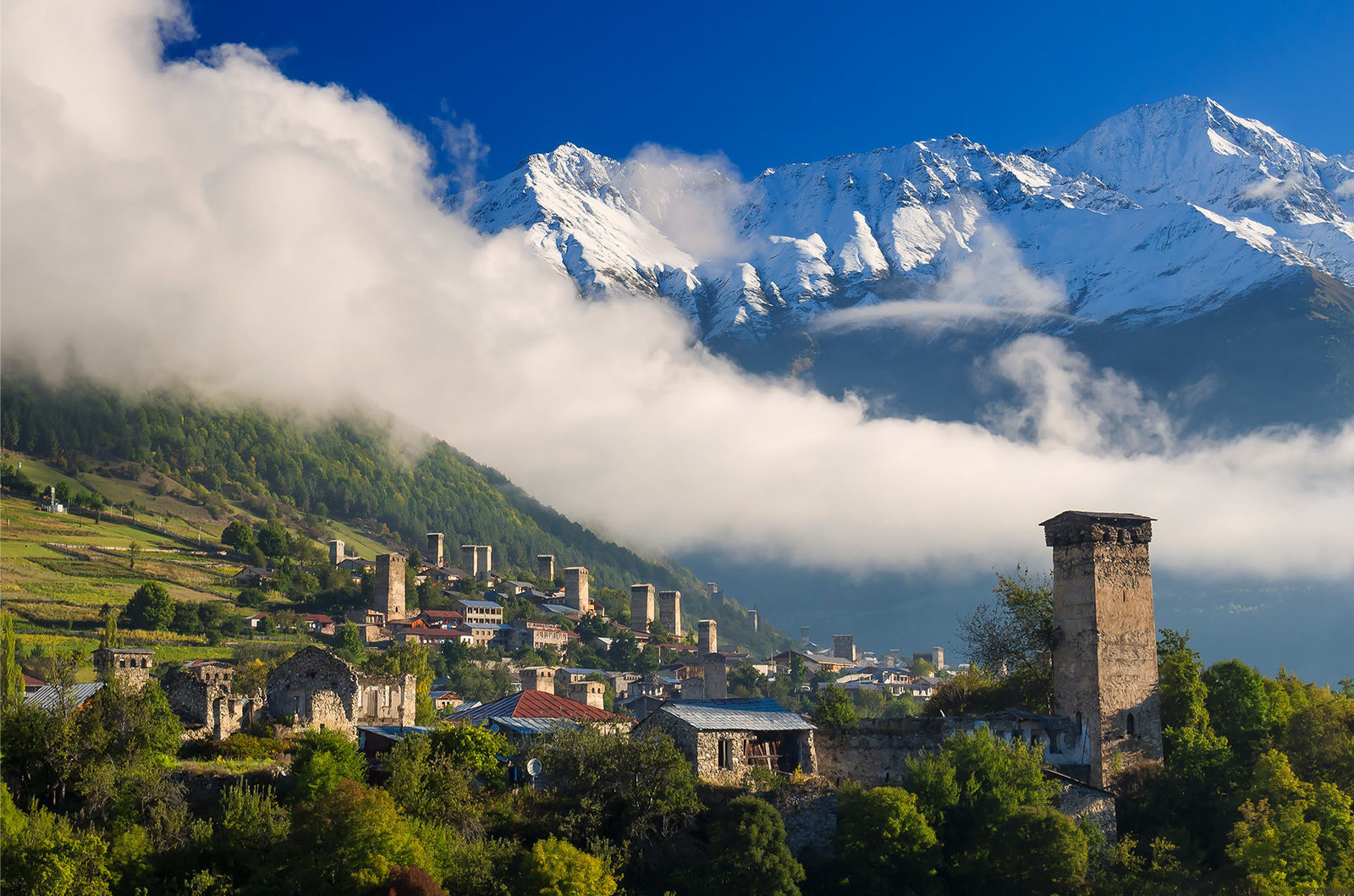 Galloping through ... Georgia. Part 6: Svaneti. Summer. - My, Georgia, , Svaneti, Travels, Video, Longpost