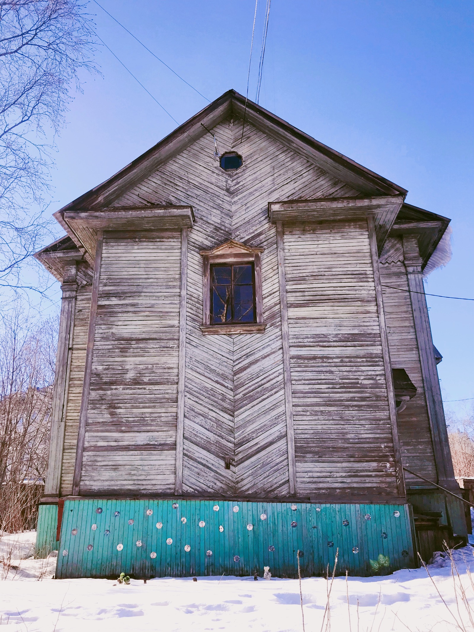 Welcome to the North - My, Urbanfact, Arkhangelsk, Homeland, Abandoned, North, Mobile photography, Longpost