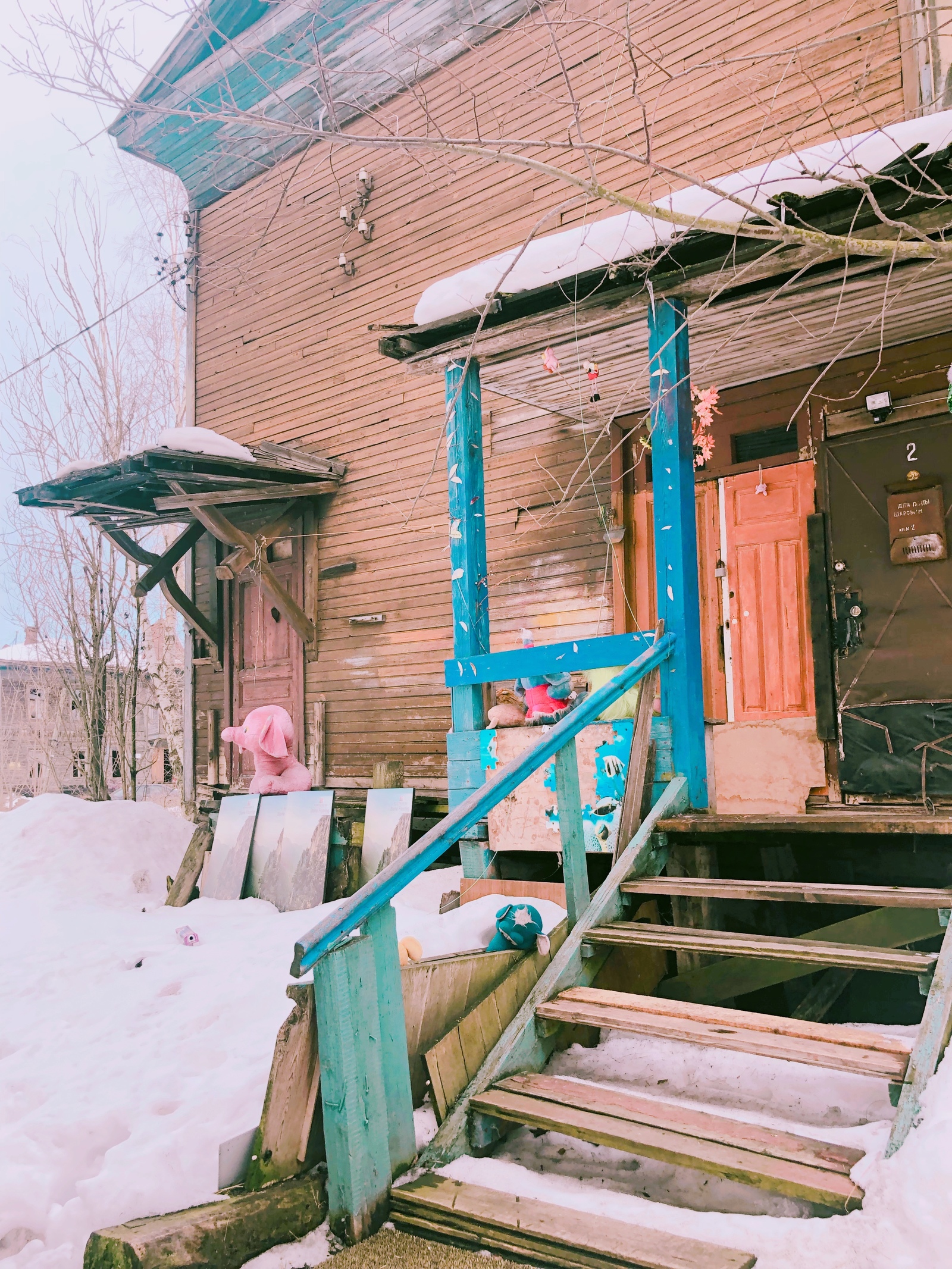 Welcome to the North - My, Urbanfact, Arkhangelsk, Homeland, Abandoned, North, Mobile photography, Longpost