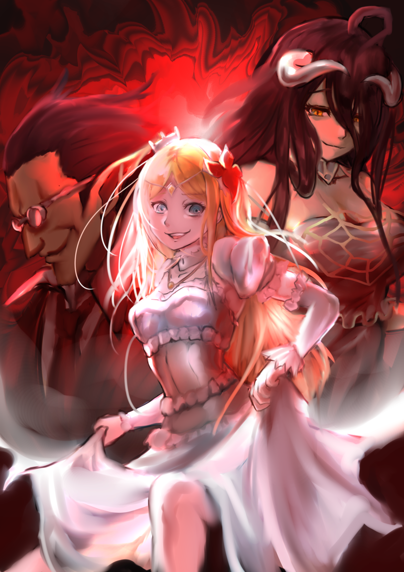 Golden Princess Renner - Anime, Overlord, Demiurge, Albedo, Anime art