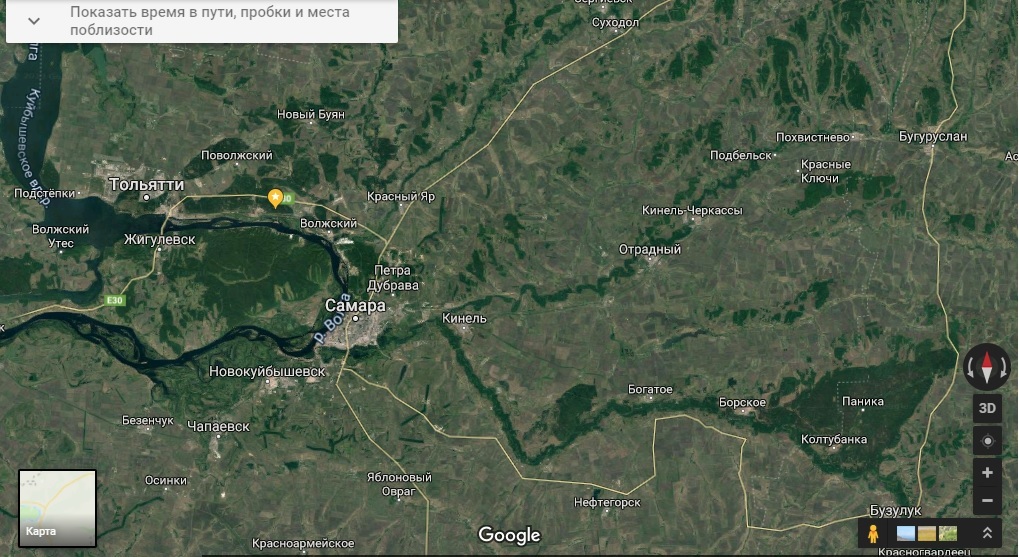 Google maps фото со спутника