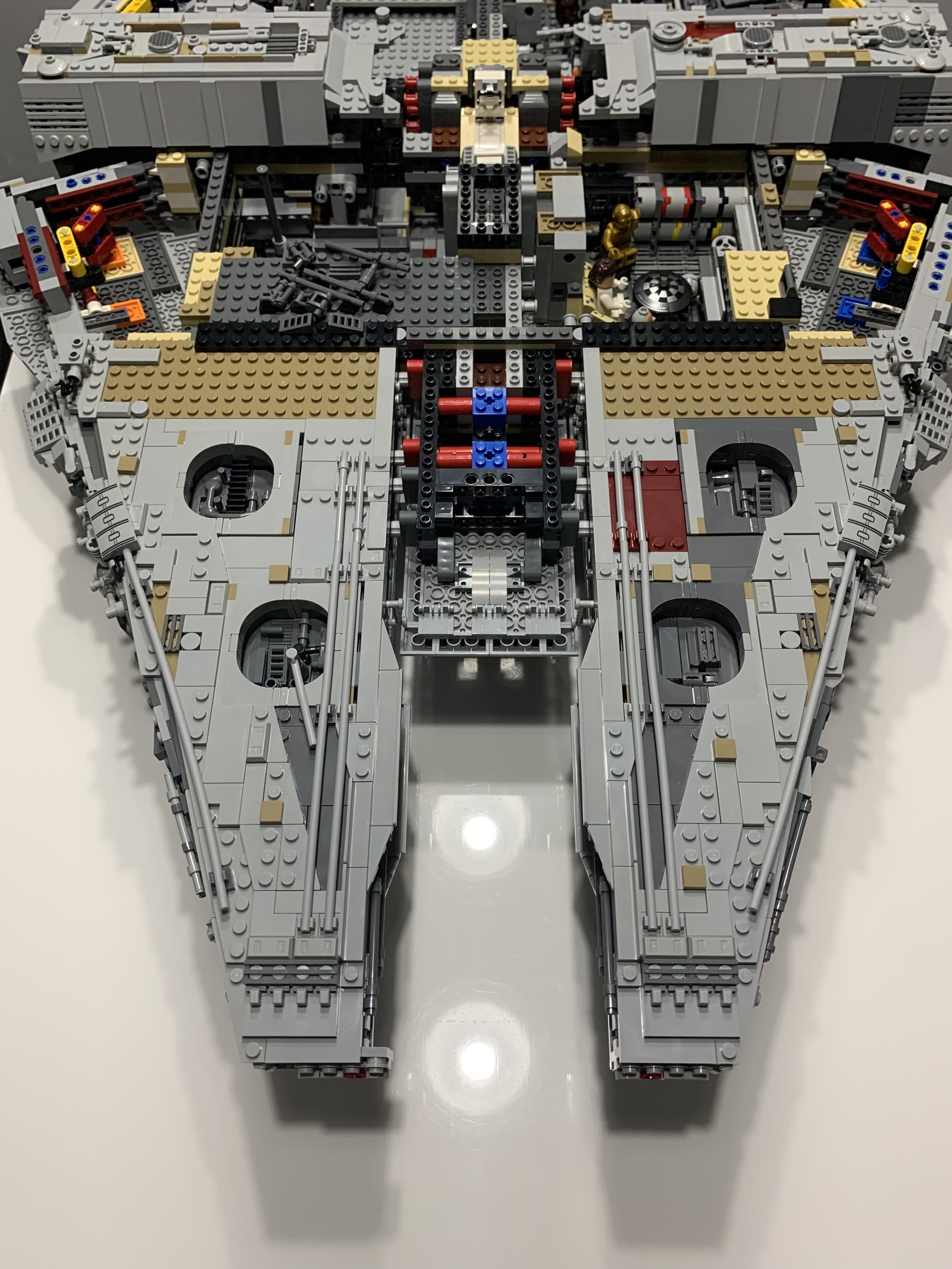 Millennium Falcon 7 - My, Lego, Millennium falcon, Models, Longpost