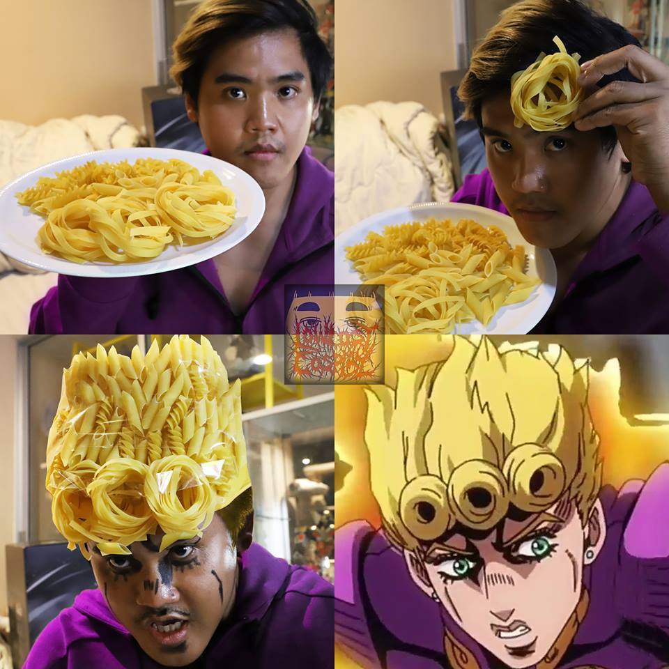 Giorno  Lowcost cosplay - Lowcost cosplay, Anime, Jojos bizarre adventure, Giorno Giovanna