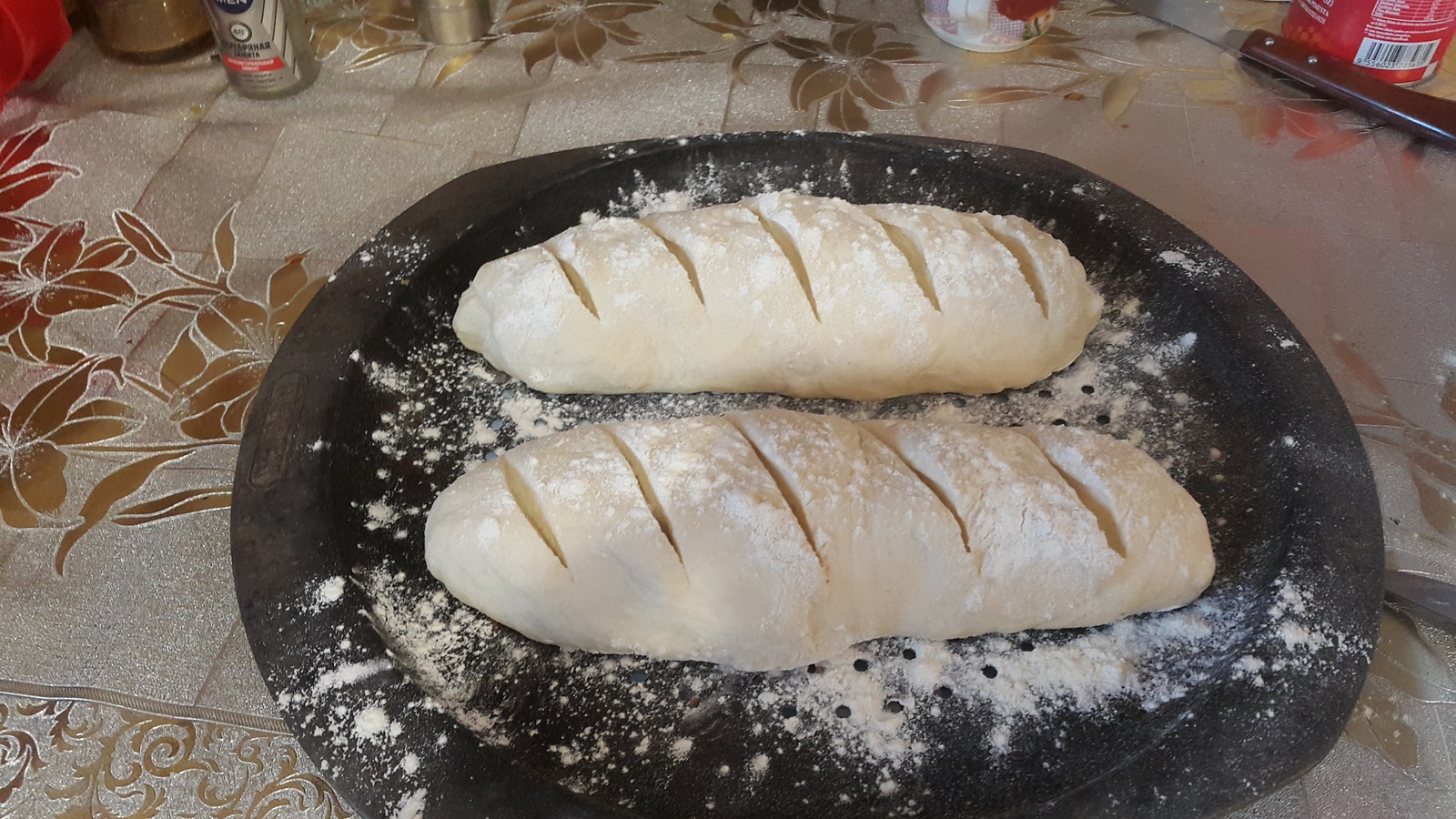 Pompeian oven. Bread - My, Pompeii Furnace, Food, Bread, Baton, With your own hands, Video, Longpost