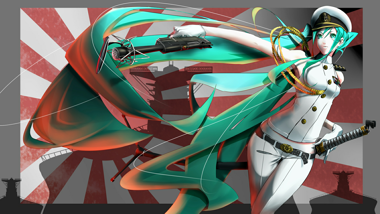 Vocaloid - Art, Vocaloid, , Hatsune Miku, Anime art, Longpost