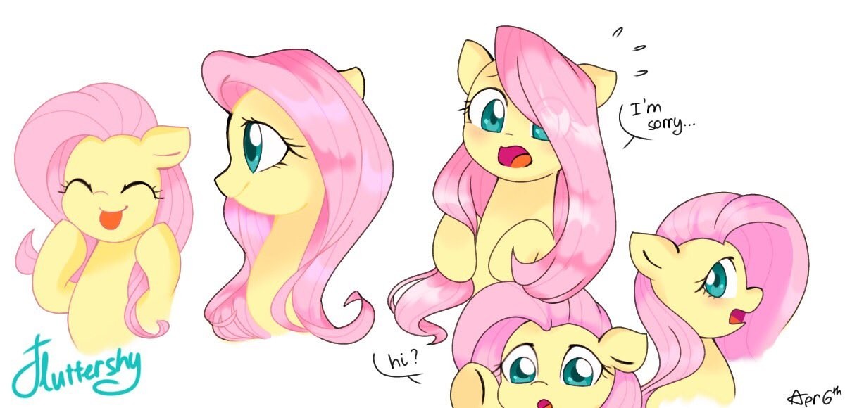 I'm sorry - My Little Pony, Fluttershy, Chau