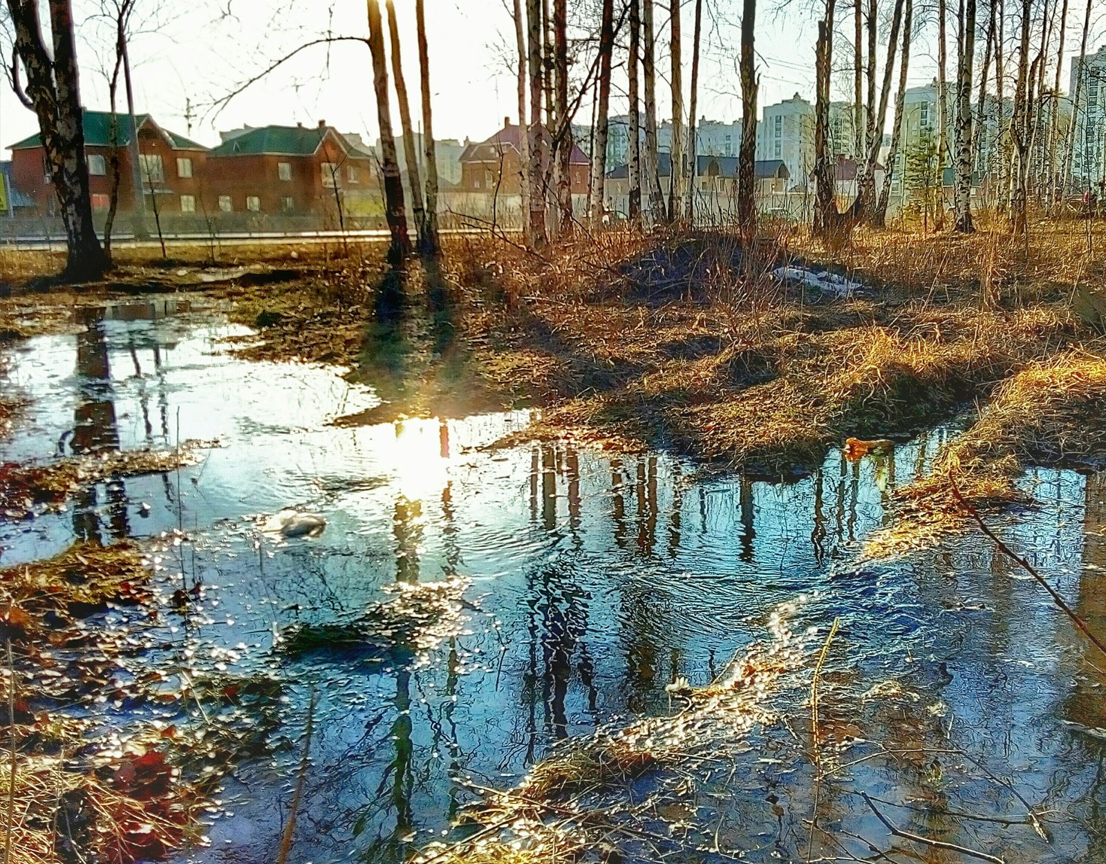 Spring is coming - My, Spring, April, Yekaterinburg, Babbling streams