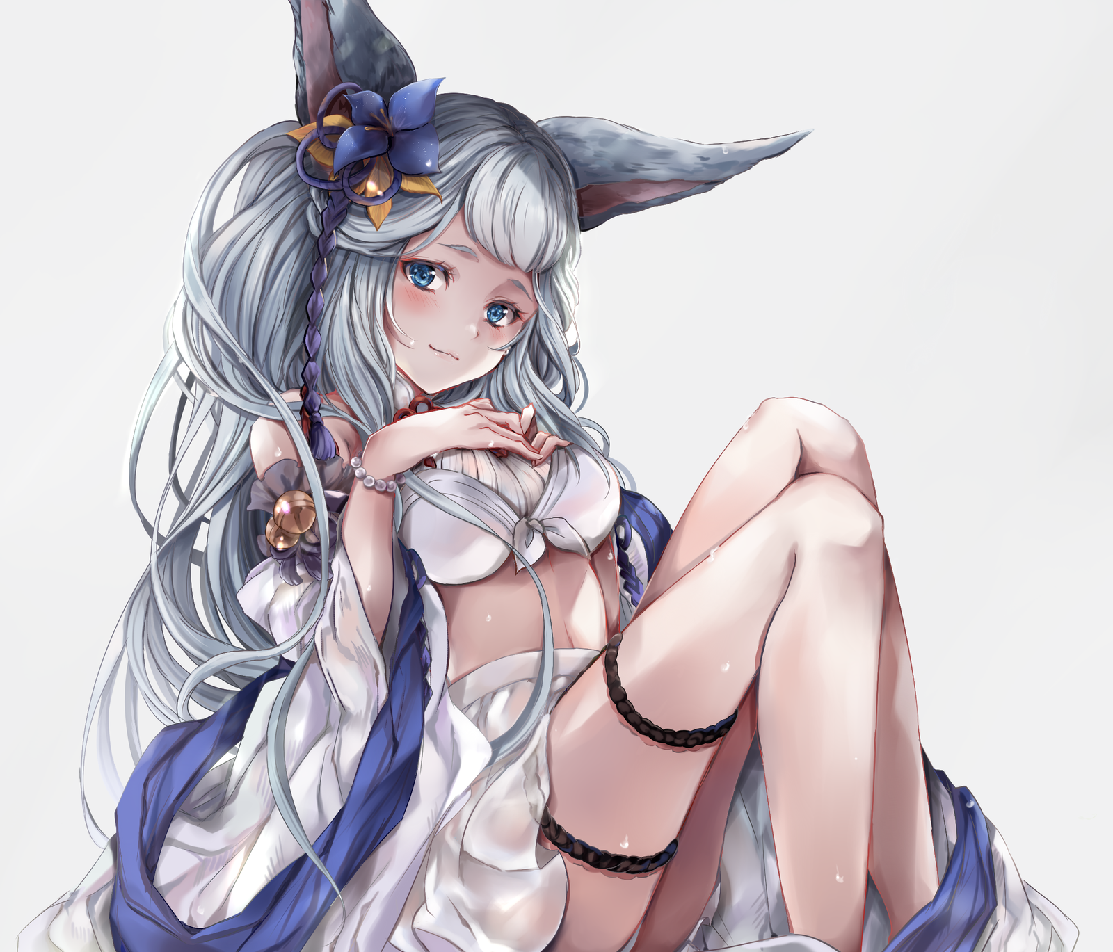 Art Blue - Anime art, Anime, Animal ears, Granblue fantasy, Socie