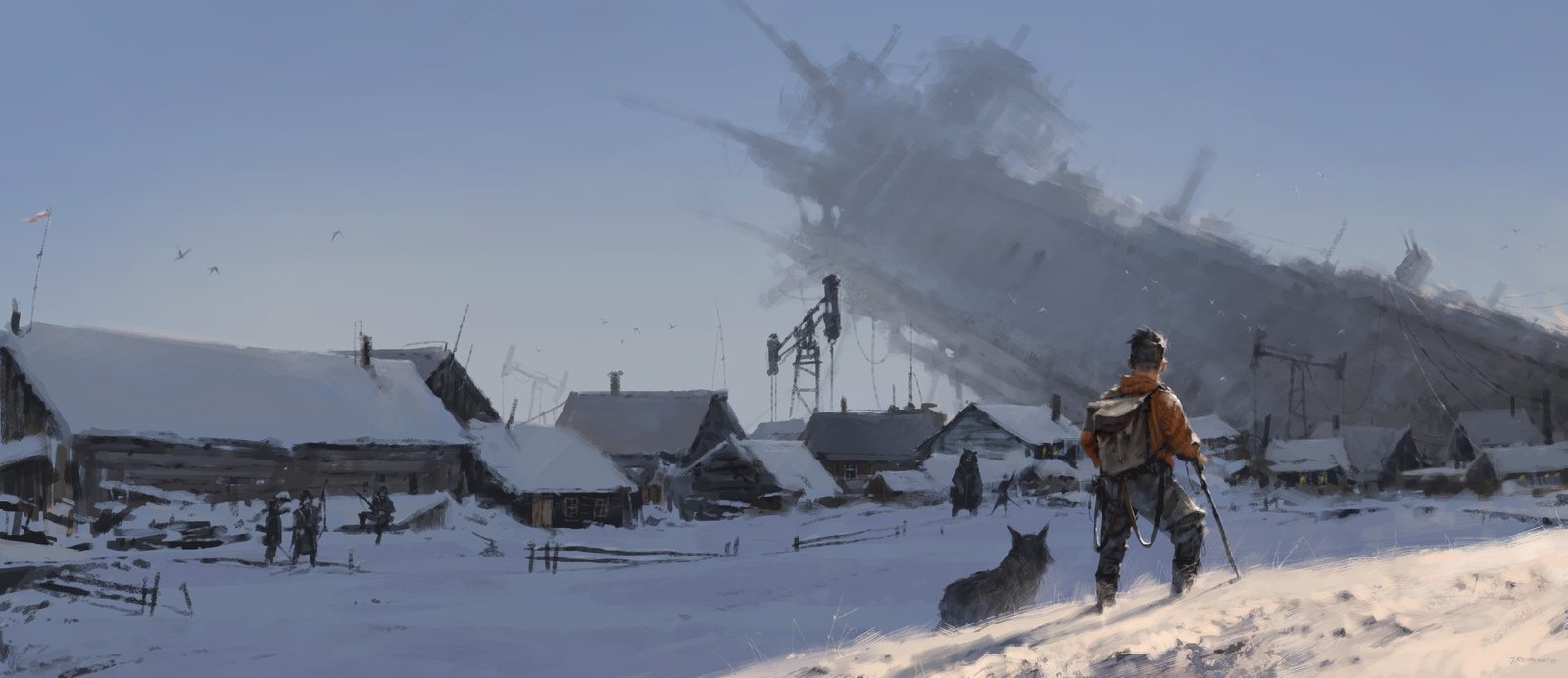 Художник Якуб Розальски (Jakub Rozalski) и его стимпанк - Художник, Стимпанк, Якуб Розальски, Арт, Длиннопост