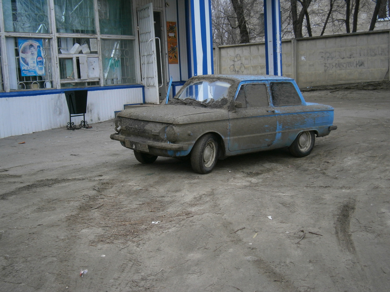 Spring in the countryside - My, Spring, Village, Auto, Zaporozhets, Zaz-966, Dirt