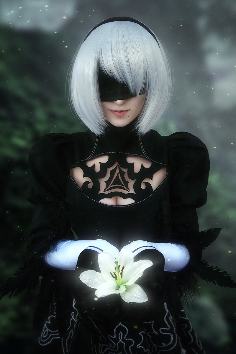 Nier Automata - Yorha No.2 Type B by Claire Sea. | Пикабу