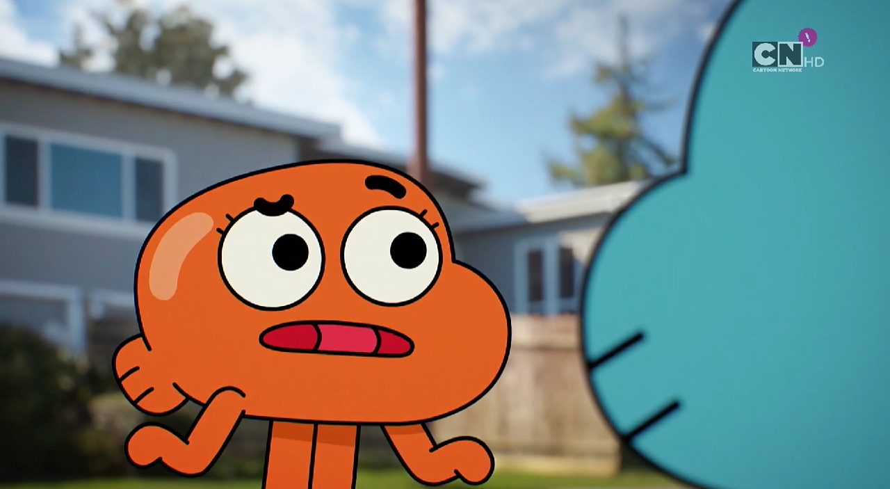 When Brother says to reach the palate with your tongue and you ask why - My, Gumball Watterson, Darwin Watterson, Without punchline