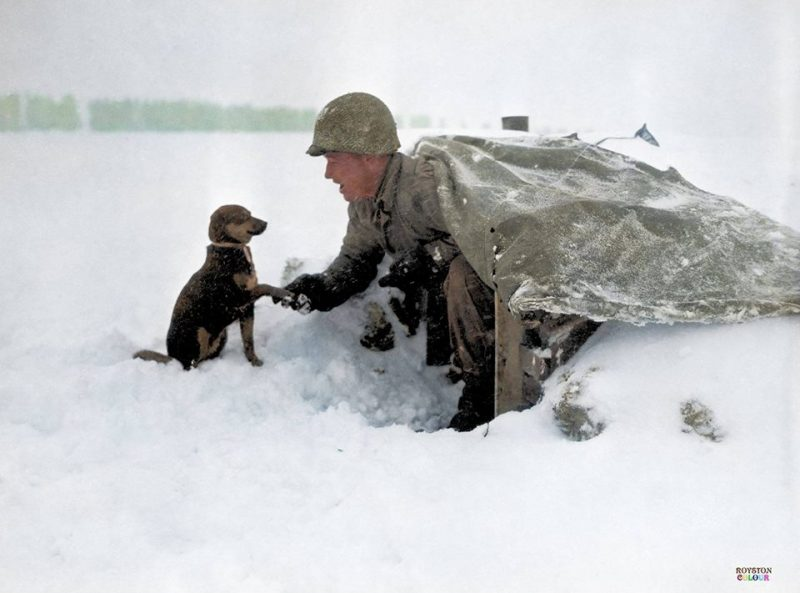 World War II (colorization) - Allies, The Second World War, Old photo, , , Longpost, Europe