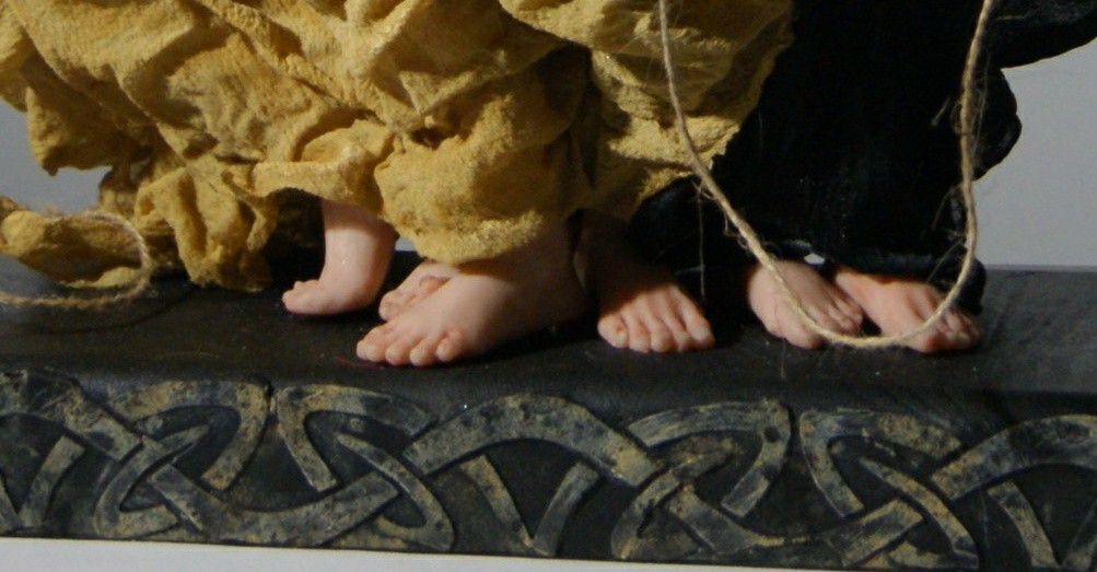 Interior handmade dolls. Myths of ancient Greece. Part 2. - My, Ancient greek mythology, With your own hands, Interior doll, Longpost