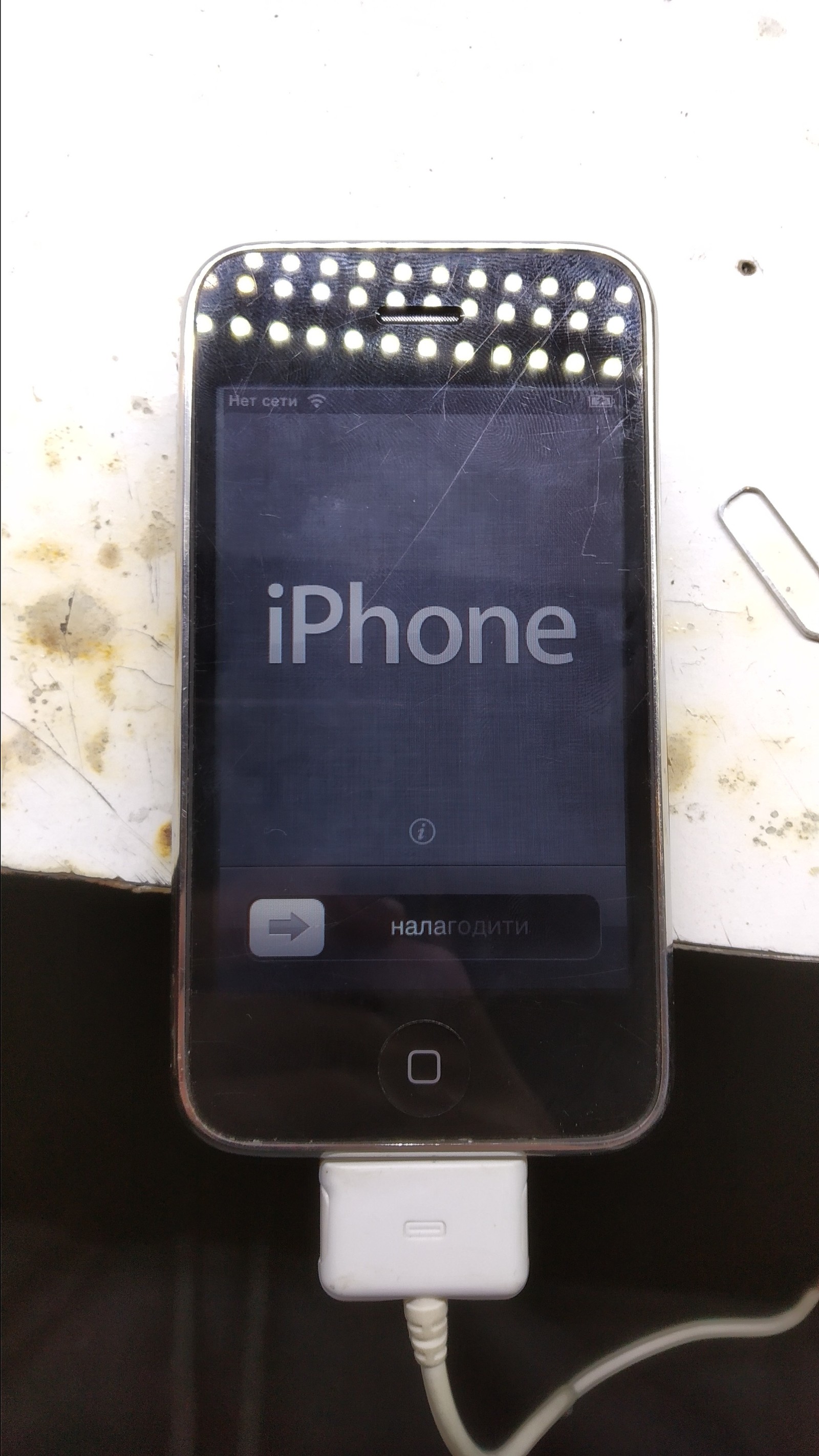 Iphone 3gs. - My, , Activation, SIM card, Collective farm, Repair of equipment, Soldering, iPhone, Longpost