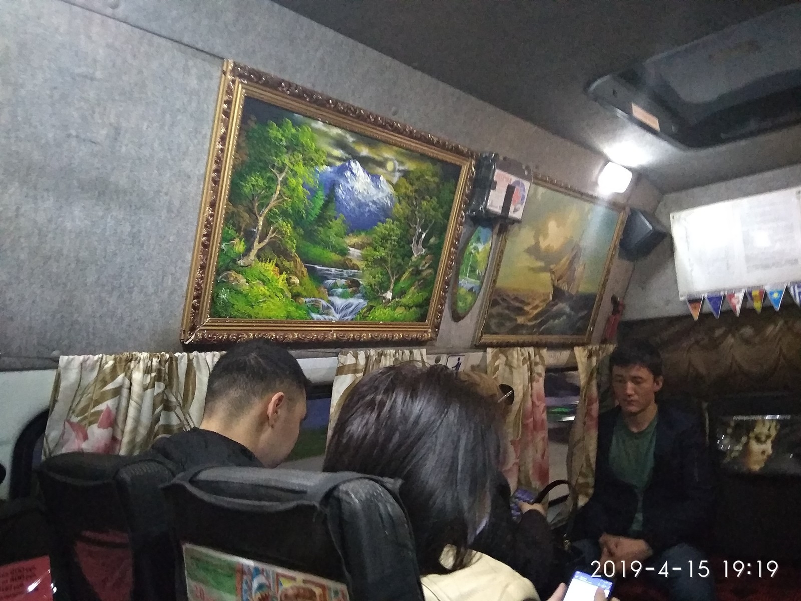 cultural minibus - My, Minibus, Painting, The culture, Elista, Longpost