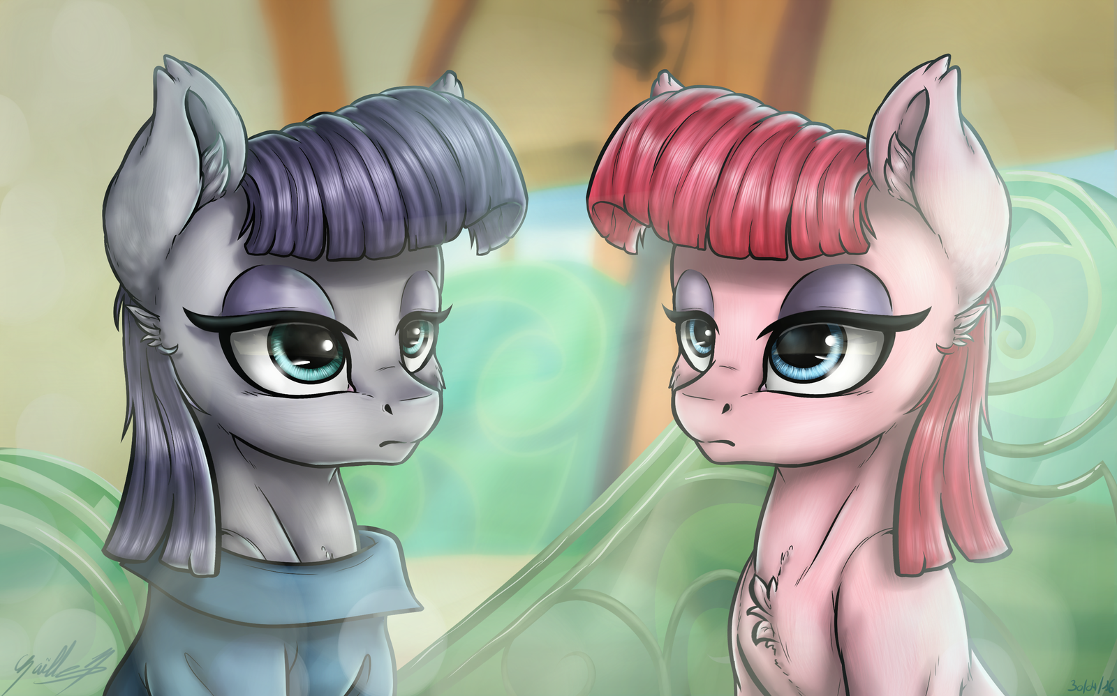 Maudification - My Little Pony, Maud Pie, Pinkie Pie, Gaelledragons, Maudpie, Pinkie pay