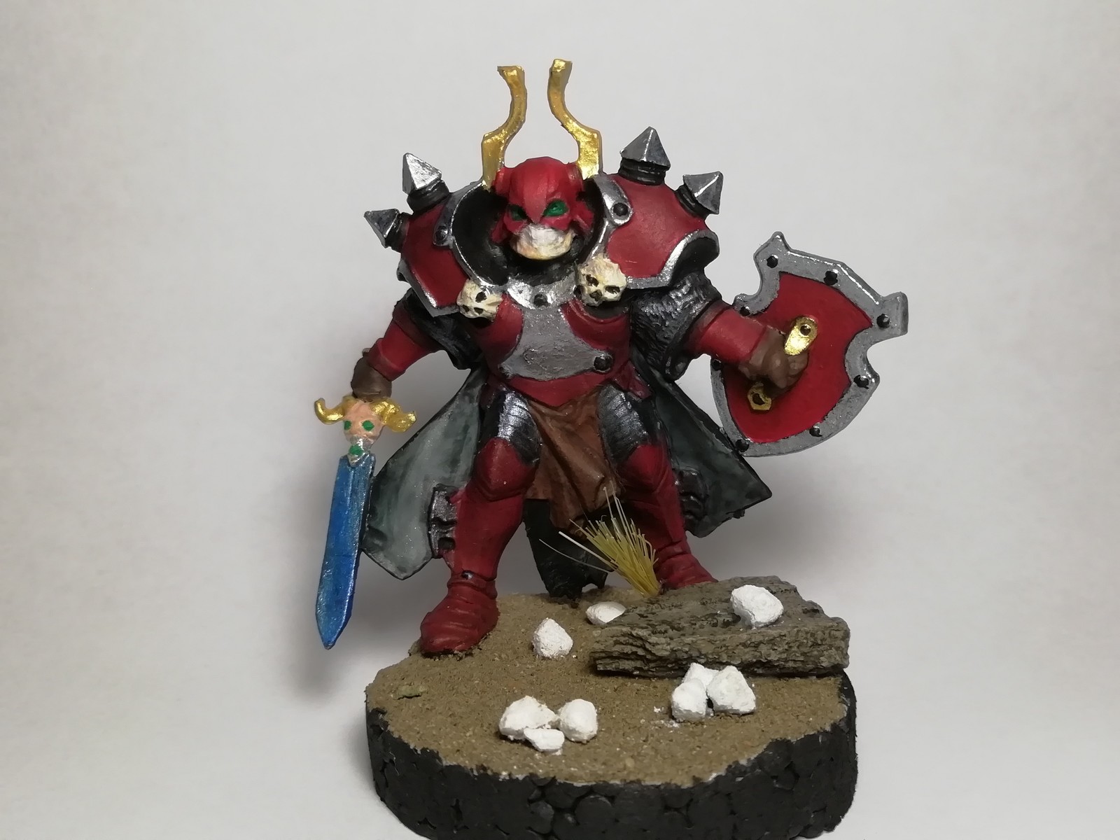 First paint - My, Warhammer, Warhammer 40k, Painting miniatures, First post, Wh miniatures, Longpost