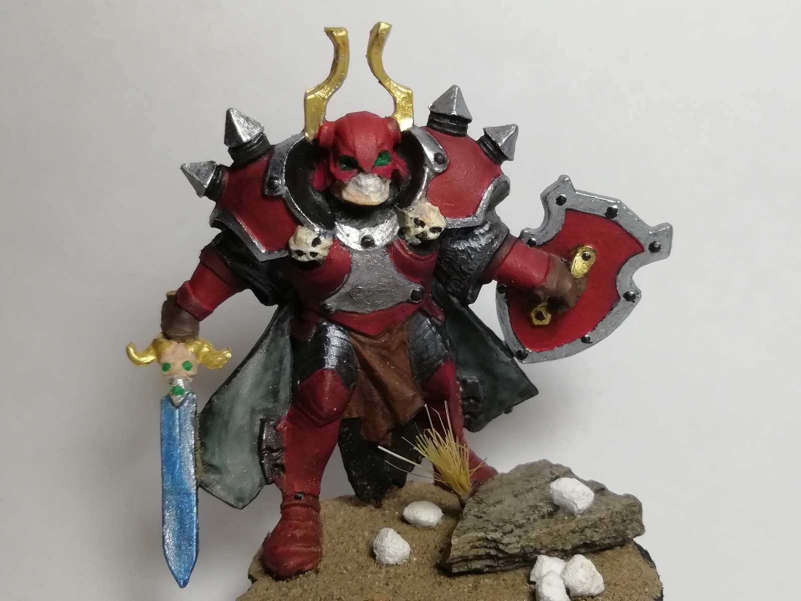 First paint - My, Warhammer, Warhammer 40k, Painting miniatures, First post, Wh miniatures, Longpost