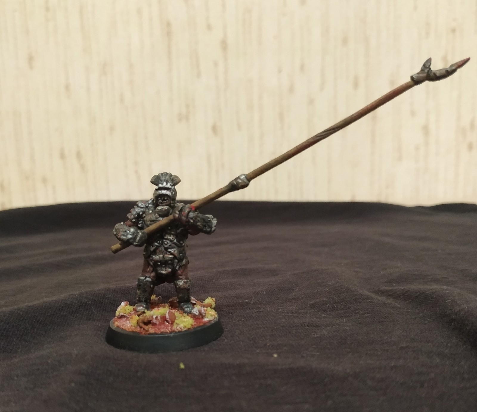 Uruk-hai (lord of the rings) - My, Miniature, 28mm, Lord of the Rings, , Handmade, Лепка, Wargame, Longpost