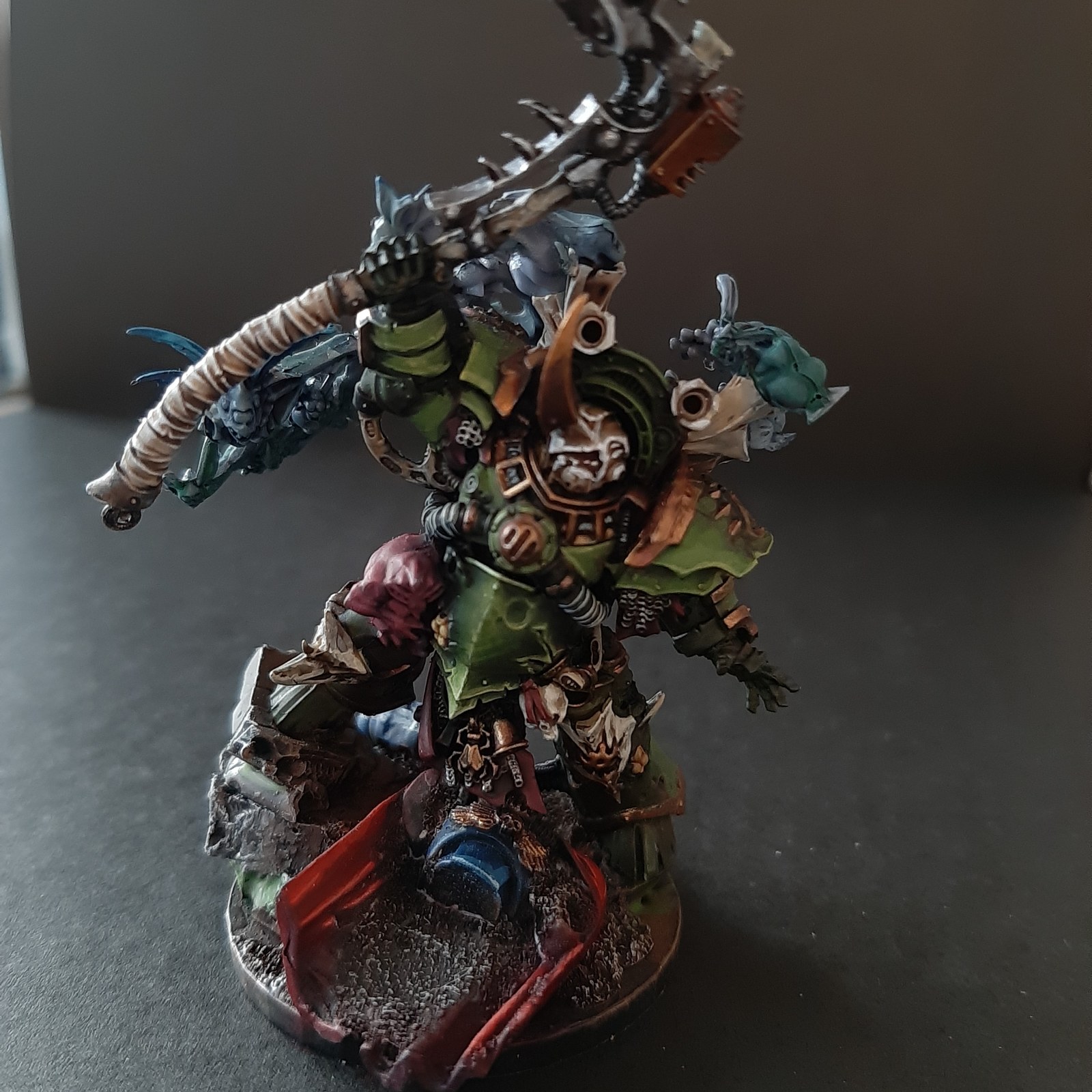 Training Typhus - My, Wh miniatures, Death guard, Typhus