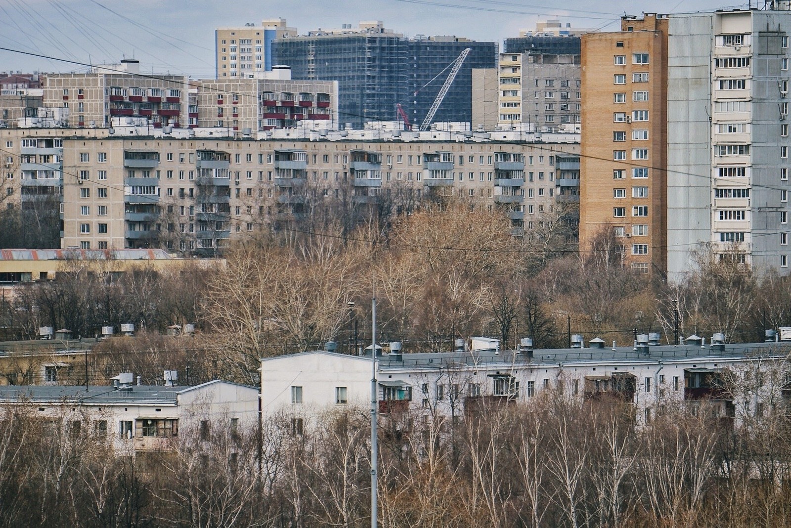 Россия. Город. Утро. - Моё, Туман, Утро, Доброе утро, Мегаполис, Спальный район, Закат, Длиннопост