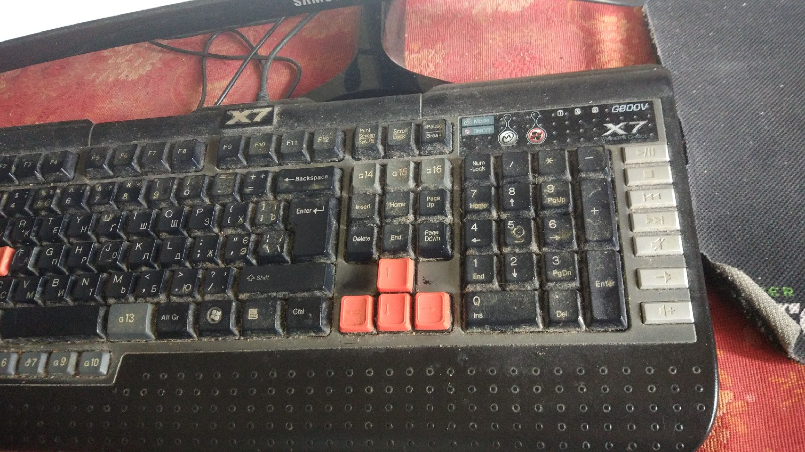 It was / is - My, Keyboard, , Longpost, Dirt, Cleaning