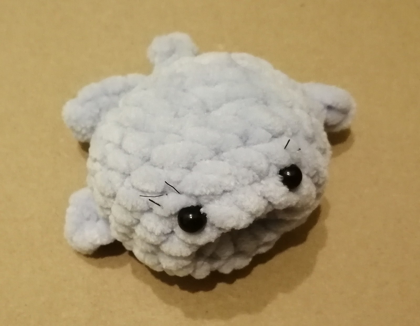 This is me doing: a small whale or a foolish fish - My, Crochet, What am I?, Longpost