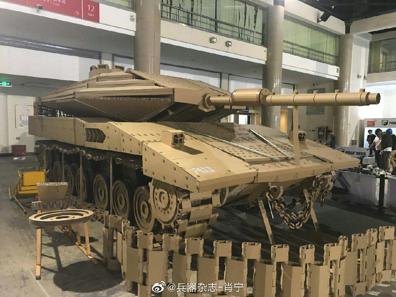 Chinese Merkava - Tanks, Merkava, Stand modeling, Cardboard, Longpost