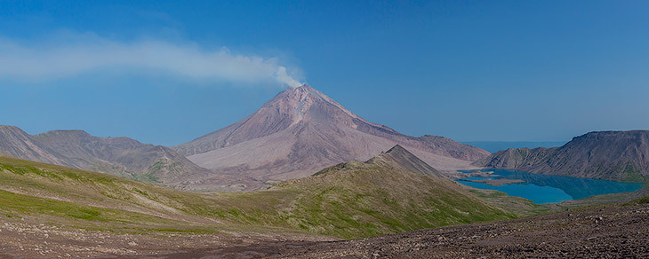 Kamchatka in panoramas - Kamchatka, Volcano, Nature, The photo, Longpost, Tolbachik Volcano, Mutnovsky Volcano, Gorely Volcano, Bezymianny Volcano, , Avachinsky volcano, Koryaksky Volcano, Vilyuchinsky volcano, Kisimen Volcano, Eruption