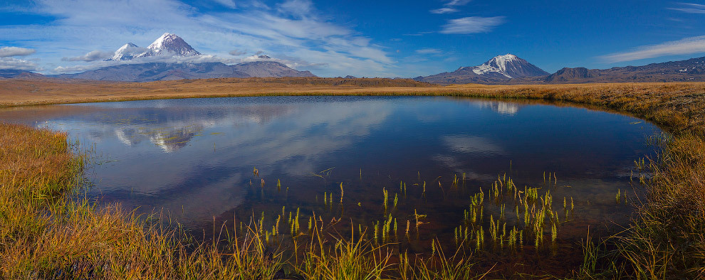 Kamchatka in panoramas - Kamchatka, Volcano, Nature, The photo, Longpost, Tolbachik Volcano, Mutnovsky Volcano, Gorely Volcano, Bezymianny Volcano, , Avachinsky volcano, Koryaksky Volcano, Vilyuchinsky volcano, Kisimen Volcano, Eruption