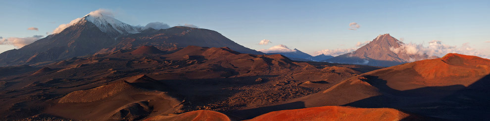 Kamchatka in panoramas - Kamchatka, Volcano, Nature, The photo, Longpost, Tolbachik Volcano, Mutnovsky Volcano, Gorely Volcano, Bezymianny Volcano, , Avachinsky volcano, Koryaksky Volcano, Vilyuchinsky volcano, Kisimen Volcano, Eruption