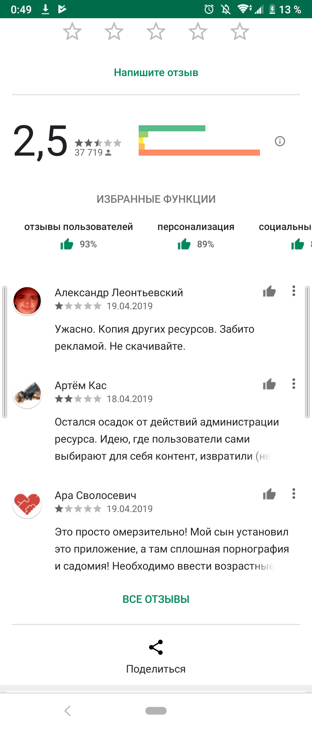 Пикабу или как быстро слить рейтинг - Моё, Пикабу, Google Play, Длиннопост, Uspeli, Бунт