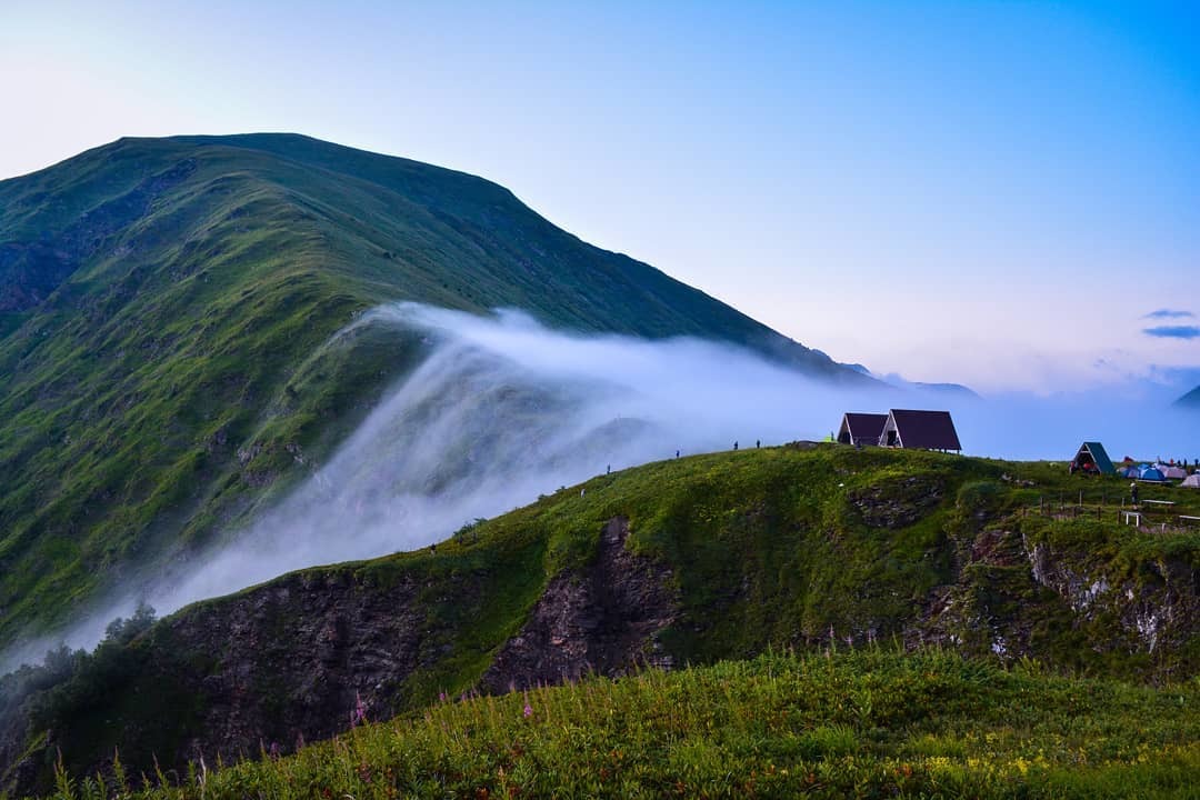 The mountains - The mountains, Fog, beauty, Relaxation, Nature