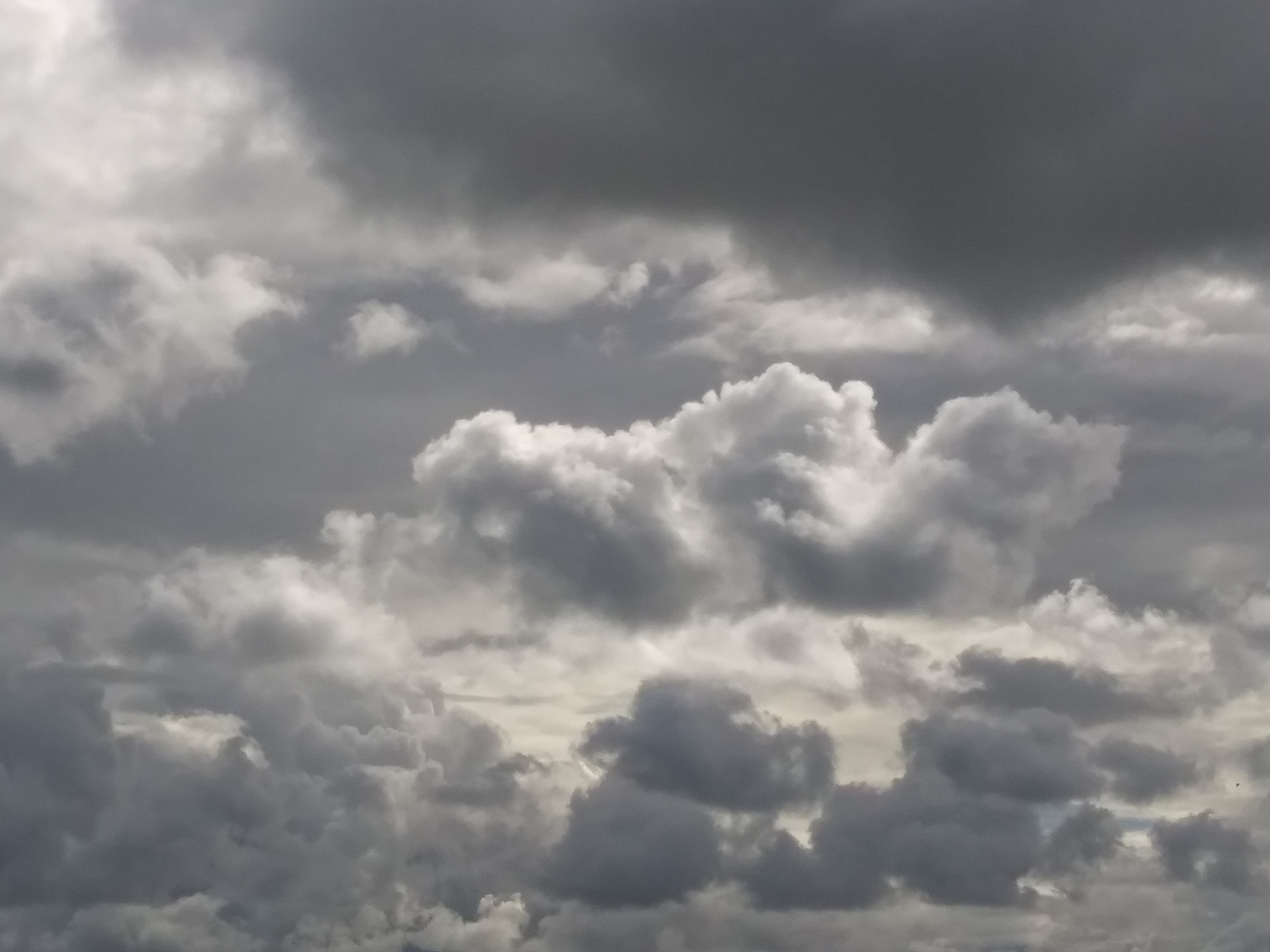 Autumn sky over the Curonian Lagoon. - My, Curonian Lagoon, Clouds, Sky, Nature, Nida