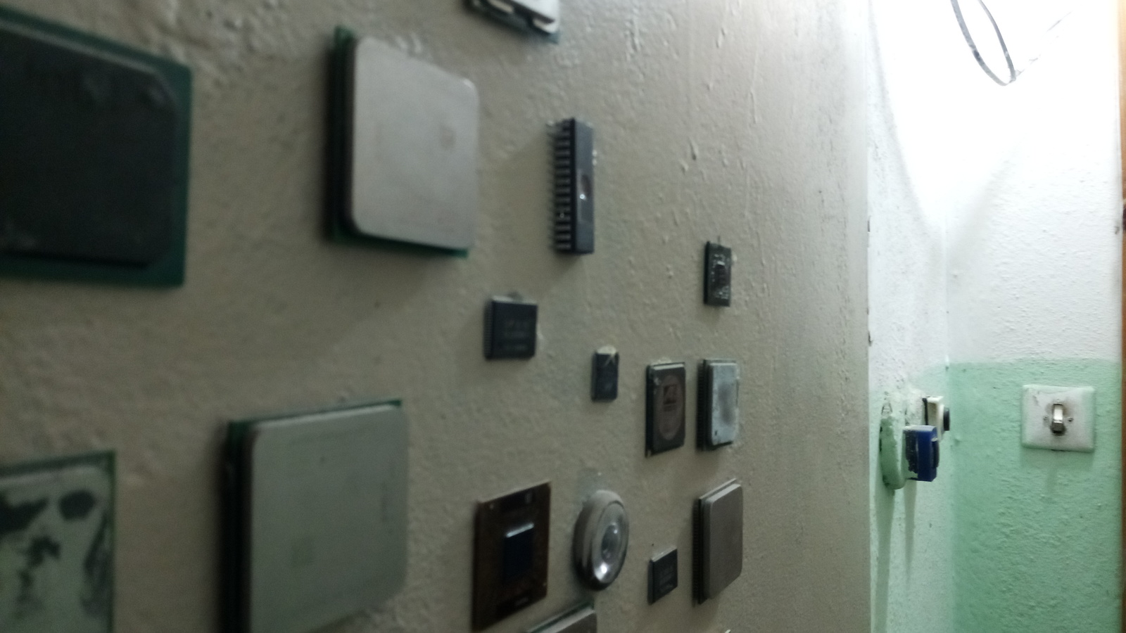 The door of a real IT specialist - My, IT specialists, CPU, Chip, Door, Оригинально, Longpost