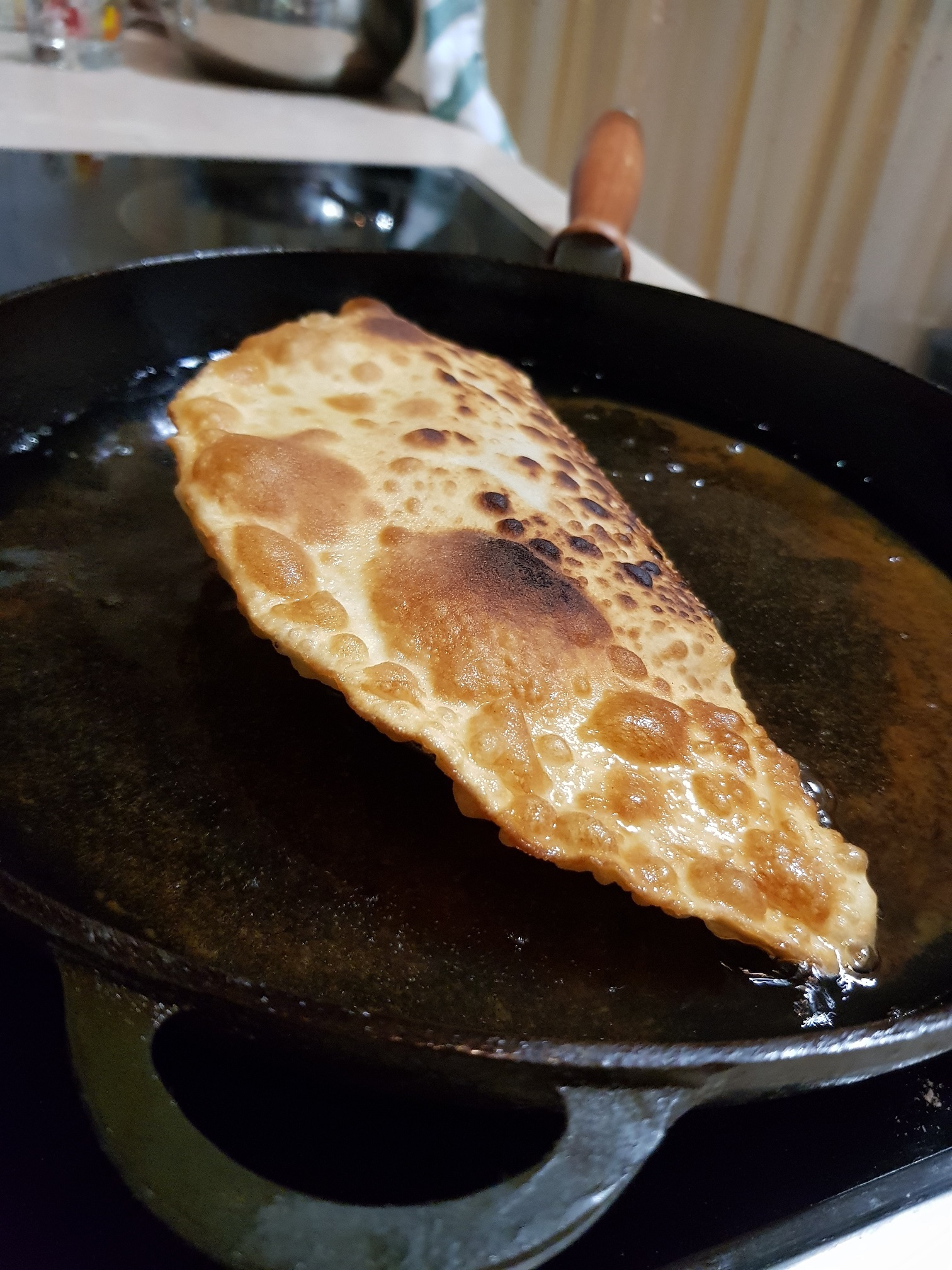 Chebureki with lamb - My, Cheburek, Mutton, Longpost