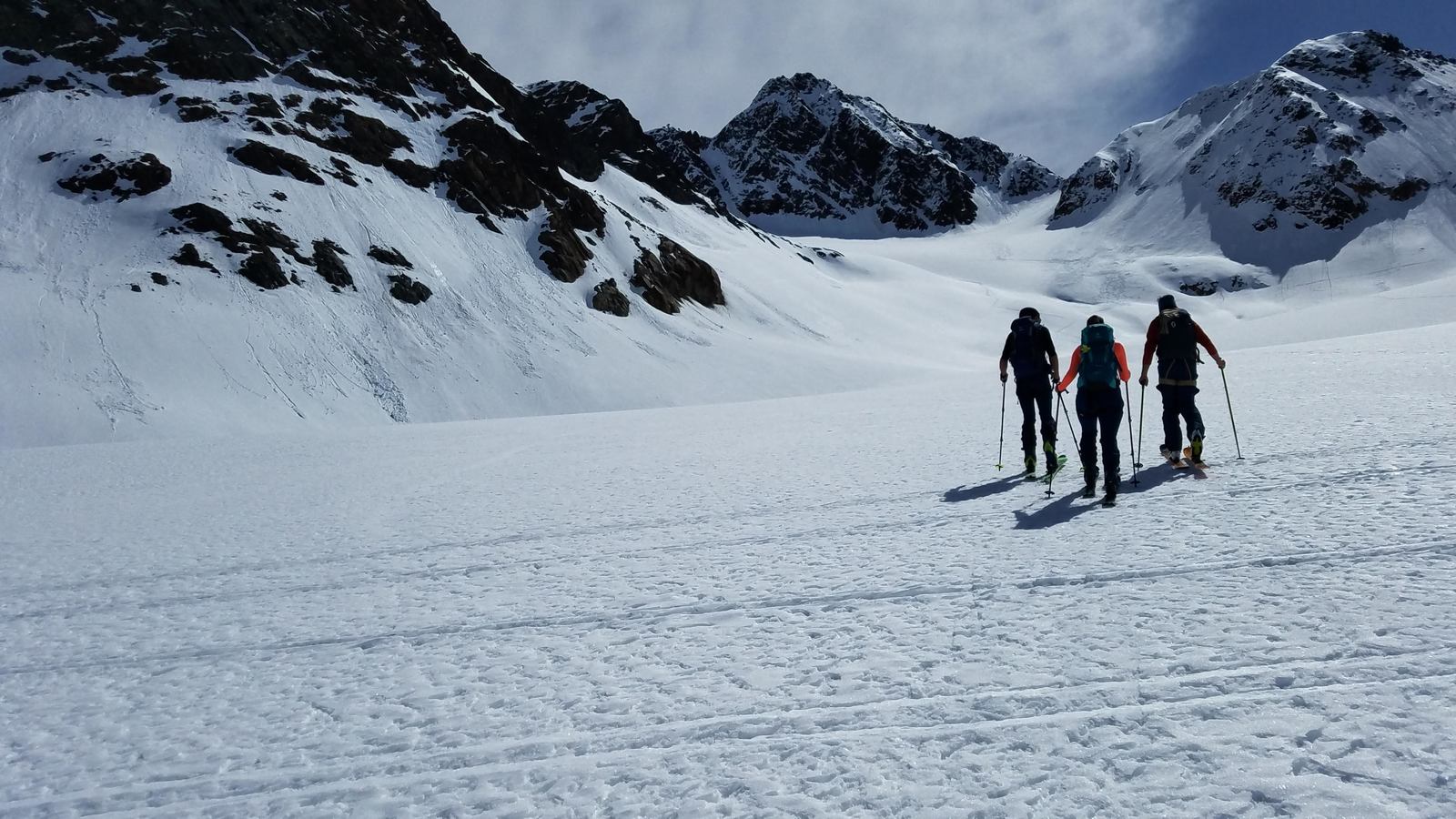 Ski touring in the Pitz Valley. - My, Skitour, Austria, Tyrol, , , Longpost