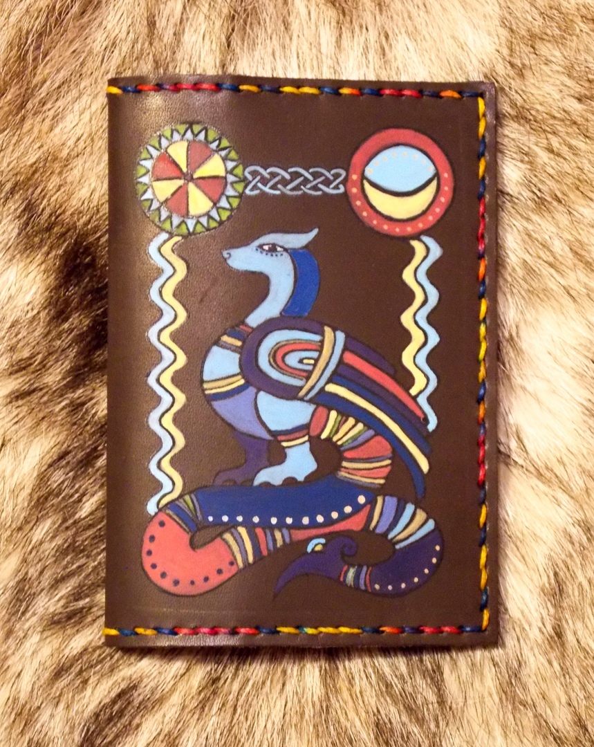 Unique handmade covers! - My, Cover, , Handmade, Leather, Needlework, Slavs, Slavic gods, Paganism, Longpost